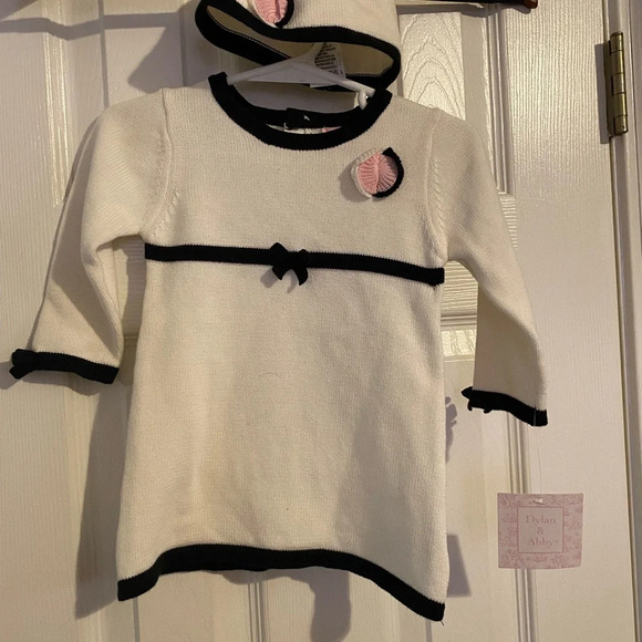 NWT Dylan & Abby Sweater Dress and Hat - Picture 2 of 9